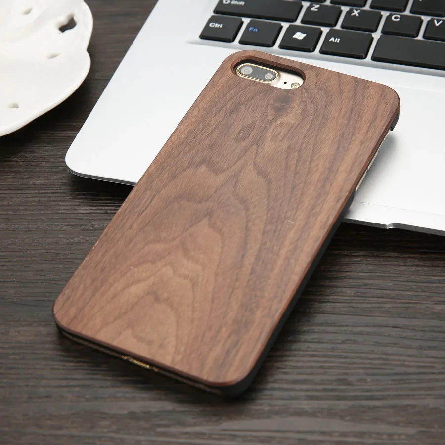 Real Wood Case For iphone 11Pro MAX X XR 8 7 6 Plus Cover Natural Bamboo Wooden Hard Phone Cases For Samsung Galaxy S10 S9 Plus