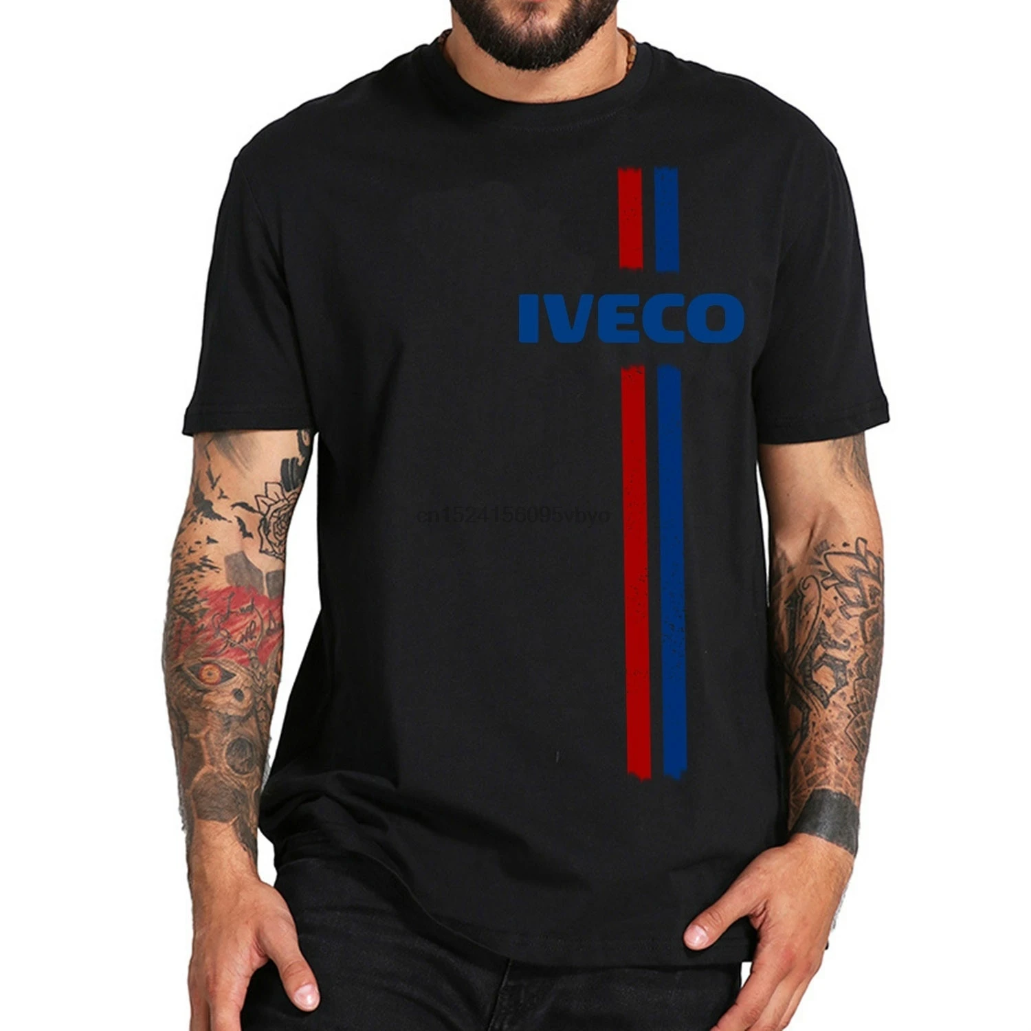 

Cool Iveco Italian Car Auto Truck Sportive T Shirt Mens Short Sleeves Black White Tee Shirt Size S To 3Xl