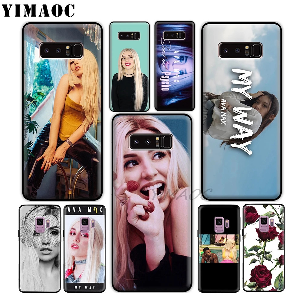 Мягкий силиконовый чехол YIMAOC Ava Max для Samsung Galaxy S10 S10e S9 S8 Plus S7 S6 Edge и J6 |