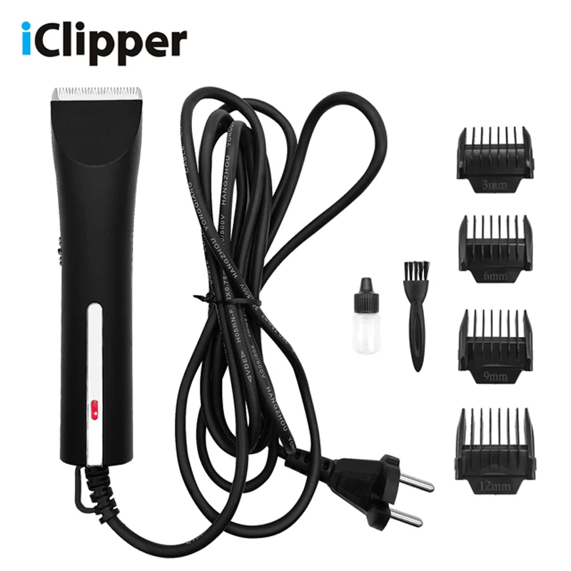 Iclipper 100 240 v профессиональный электрическая машина для стрижки волос Машинка