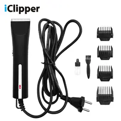 Iclipper 100-240 В Профессиональный 12 В двигателя Уход шнур машинки для стрижки волос Стрижка волос триммер S2 кошка и собака использовать