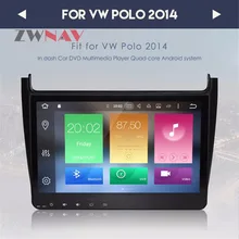 Android 9,0 Автомобильный gps навигатор Авто Стерео Радио экран для VW Polo Volkswagen Polo gps android дисплей ZWNAV