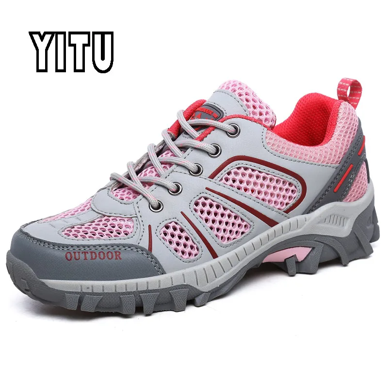 

New Arrival Summer Outdoor Women Hiking Shoes Sandals Mesh Breathable Trekking Chaussures Femme Hunting Tourism Mountain Female