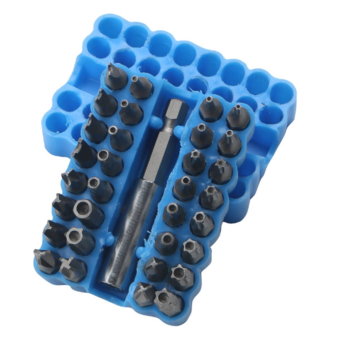 

33pcs Torx Hex Star Spanner Tri Wing Electric Screwdriver Extension Holder Bit Magnetic Security Tamper Proof Bit Set