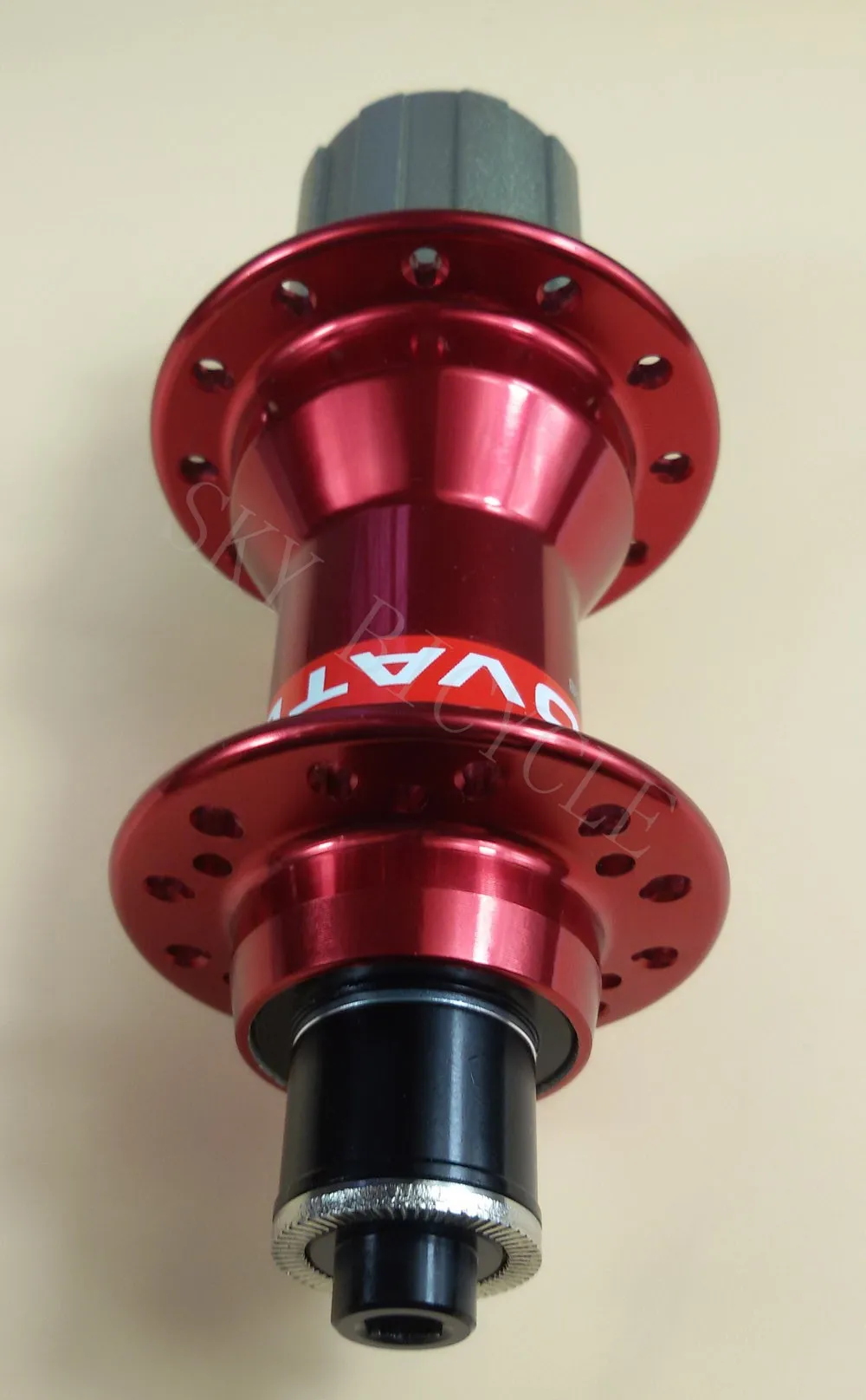 red color shimano freehub