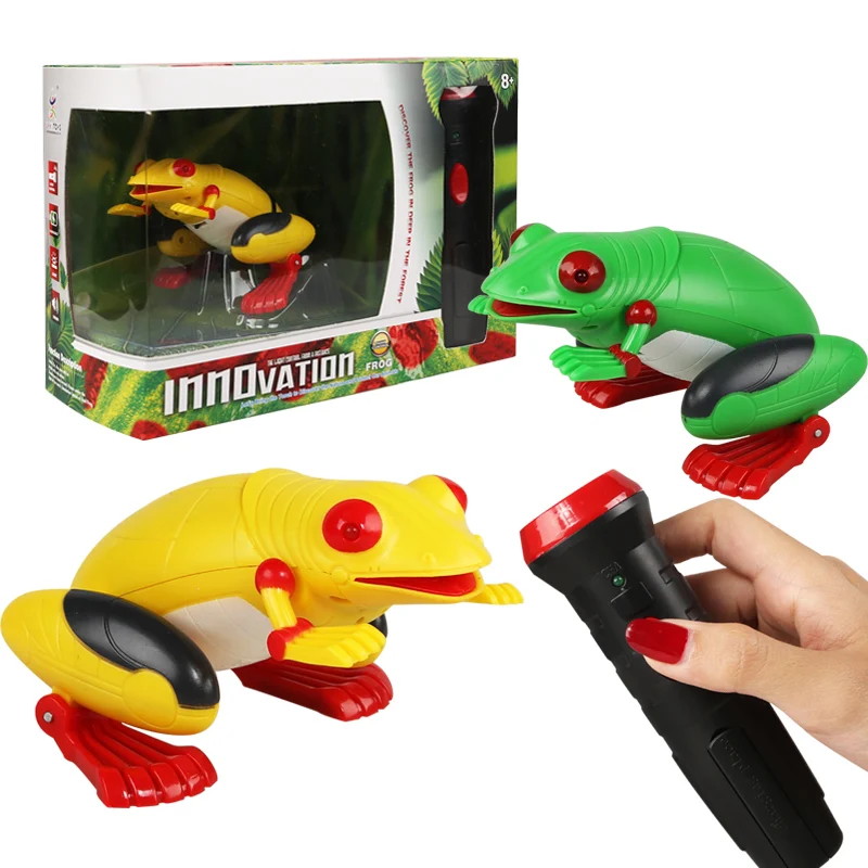 Игрушка-лягушка, Детские обучающие игрушки для детей, подарок на праздник, инфракрасный свет, пульт дистанционного управления, игрушки, товары для матери и ребенка