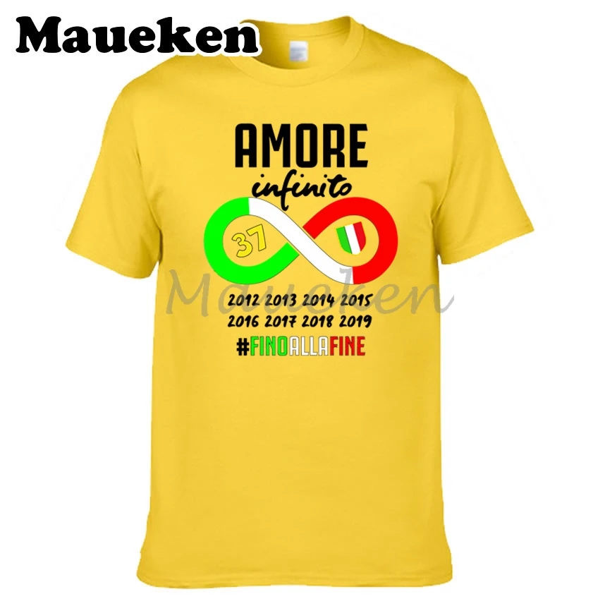 Мужская футболка с круглым вырезом FATTI I CAZZI TUOI итальянская 37 FINO ALLA W19040608|t shirt men|t