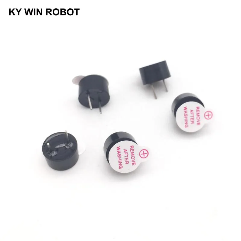 [Электронный diy kit] 3V активный зуммер электромагнитное 9*5,5 мм TMB09A03 шаг 5 мм(СОТ пластиковая трубка длина акустическая)(5 штук
