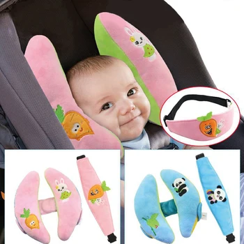 

2 Pcs/set Baby Pillow + Eye Shade Adjustable Custom fit as Baby Grows Toddlers Head Safety The Most Effective Head Support
