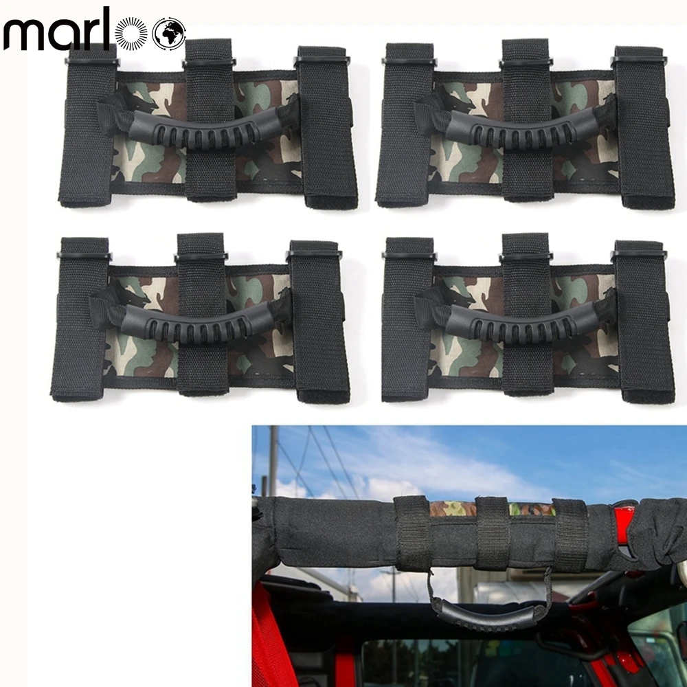 Marloo Wrangler аксессуары рулонные ручки для джипа JK JKU CJ CJ5 CJ7 YJ TJ Sport X Sahara Unlimited Rubicon |