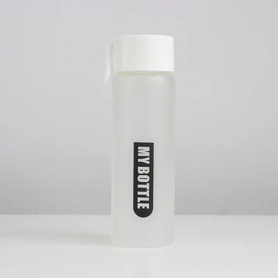 400ml Black My Bottle 400 мл стеклянная бутылка для воды термостойкая боросиликатная стеклянная бутылка для воды портативная стеклянная бутылка - Цвет: 400ml Black