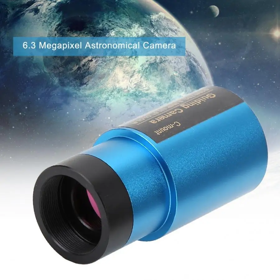 

6.3 Megapixel Astronomical Camera Astrophotography USB3.0 HD 1.25 inch Interface Blue 6.3 million C-Mount Astronomical Camera