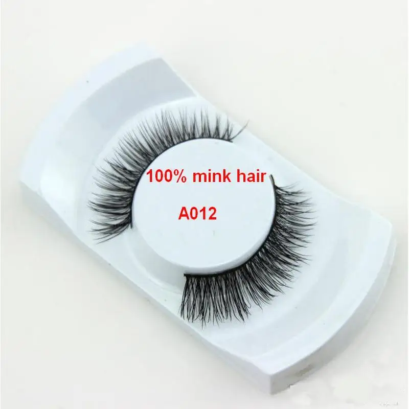 NEW 3D Fashion Bushy Cross Natural False Eyelashes Mink hair Handmade Eye Lashes Beauty Tools Makeup Extension 014