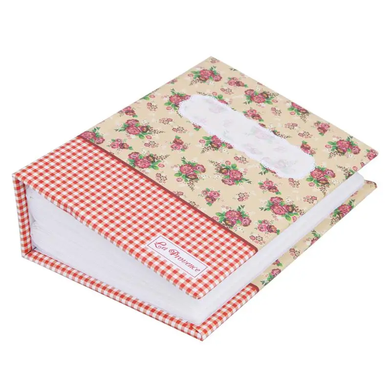 

4R 100 Pockets Picture Album Case Photo Holder Storage Random Color Film Coin Card Collection Picture Random Gift