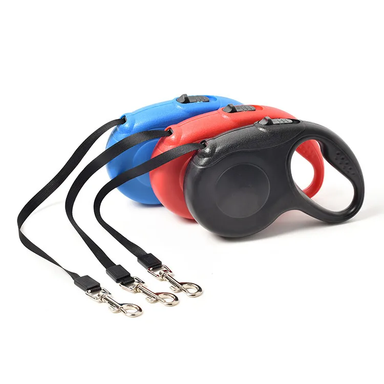 

3M/5M Dog Leash Retractable Nylon Reflective Pet Leash Dog Retractable Leashes Traction Rope Dogs Training Pet Supplies