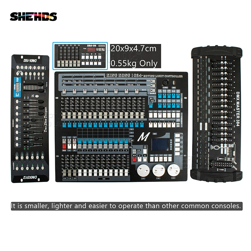 Беспроводная зарядка DMX Console30 оборудование для сценического управления для DJ Дискотека ночной клуб контроллер светодиодный плоский пар/движущаяся головка/точечное освещение