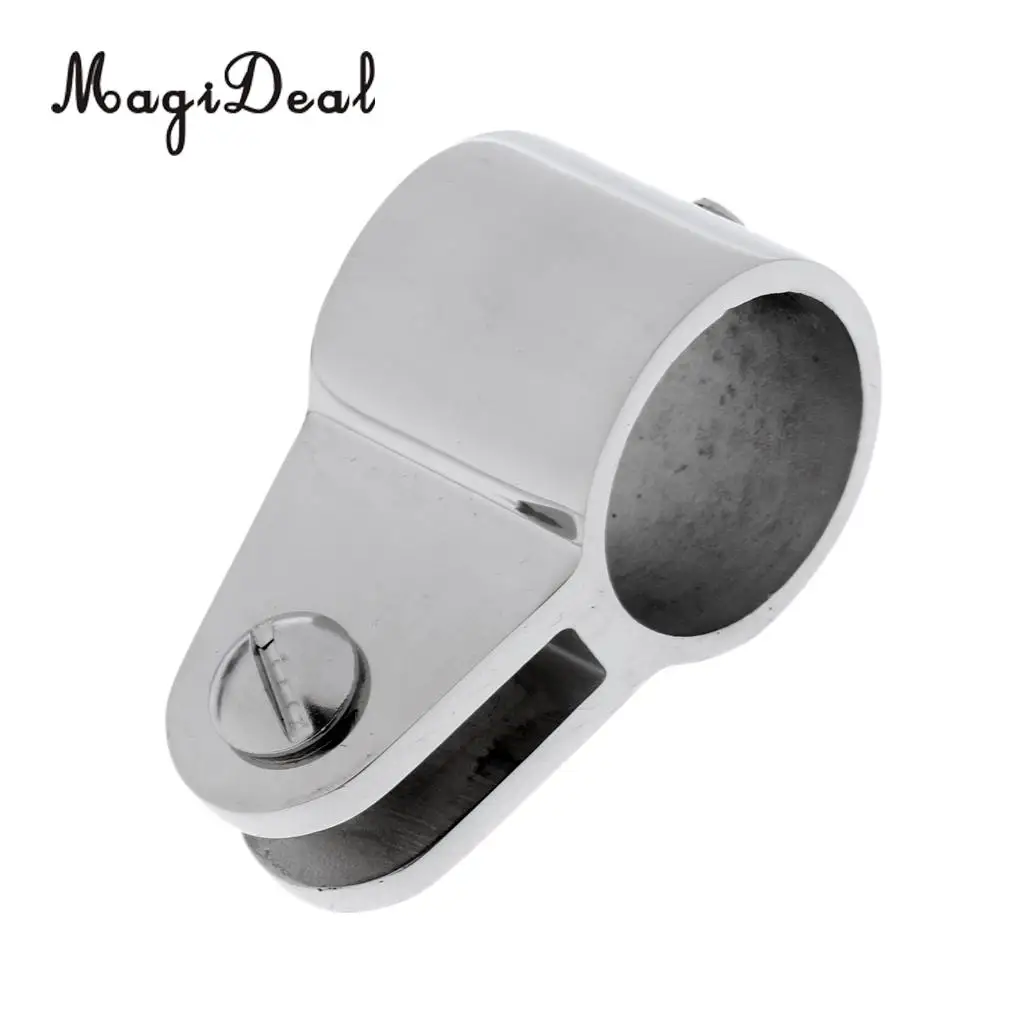 MagiDeal Kayak Replacement 316 Stainless Steel Jaw Slide Bimini Top Slide 22mm Hardware Fitting Rowing Boat Accessory Silver