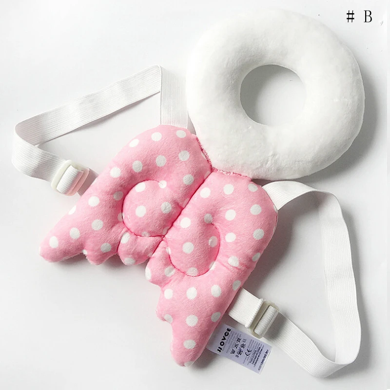 Bedding for baby New Brand Cute Baby Infant Toddler Newborn Head Back Protector Safety Pad Harness Headgear Cartoon Baby Head Protection Pad memory foam mattress topper