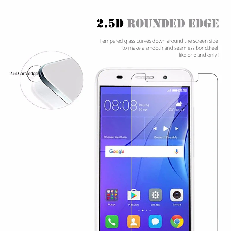 2 PC закаленное Стекло для huawei Хуа Коврики 7 пленка honor3C V8 телефон Расширенный