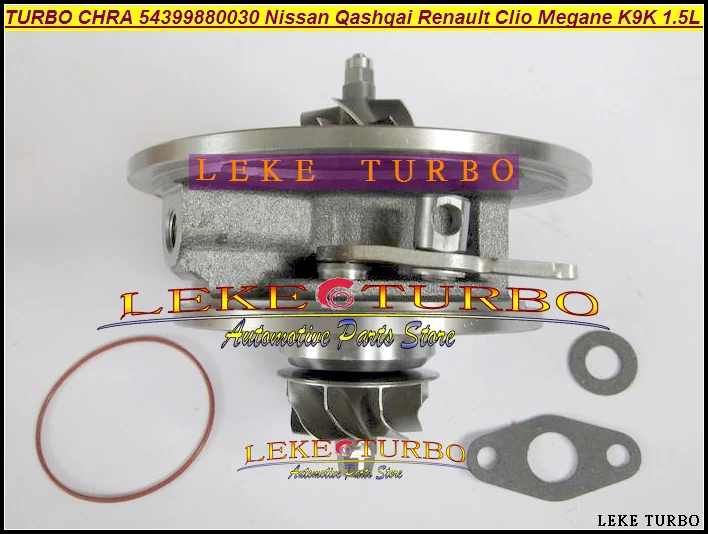 TURBO Cartridge  54399880030 54399700030 For Nissan Qashqai For Renault Clio III Megane 2 Scenic 2 K9K 1