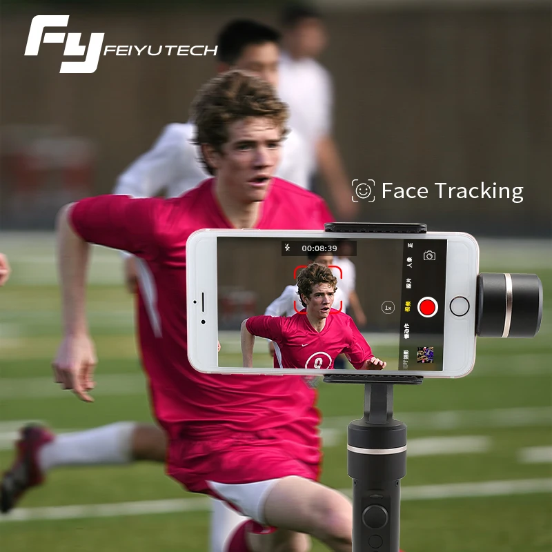 FeiyuTech SPG Gimbal 3-Axis Splash Proof Handheld Gimbal Stabilizer for iPhone X 8 7 6 Plus Smartphone Gopro Action Camera