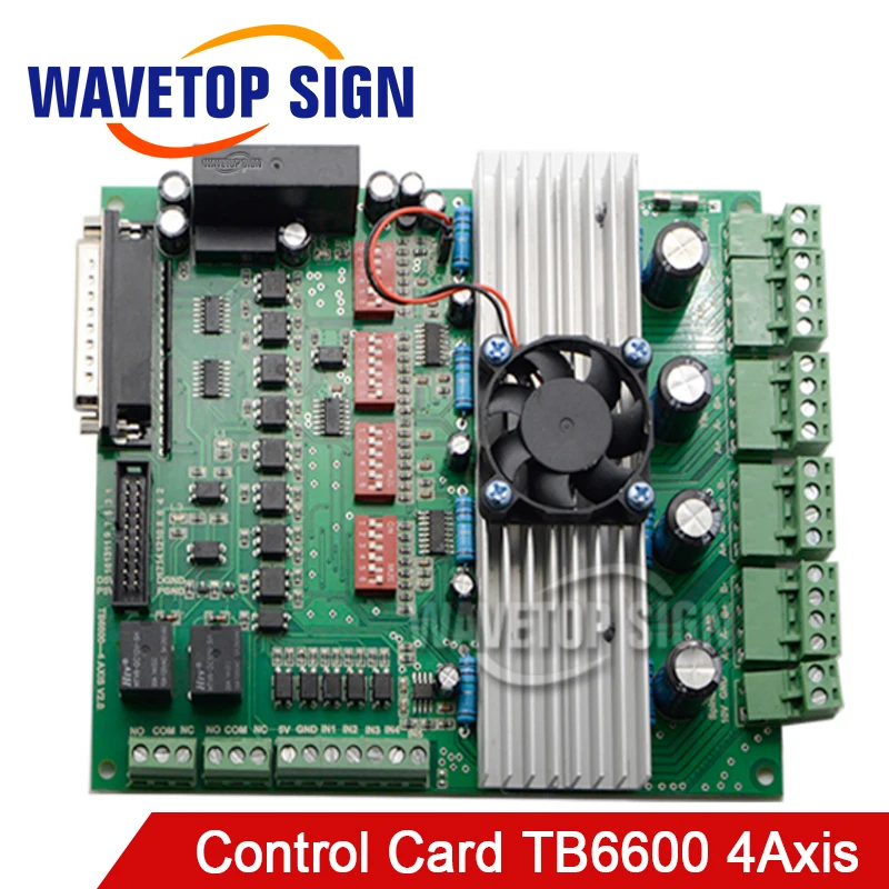 

TB6600 4.5A 36V / 4 Axis Engraving Machine Drive / Stepper Motor Driver 4.5A 36V Replace TB6560