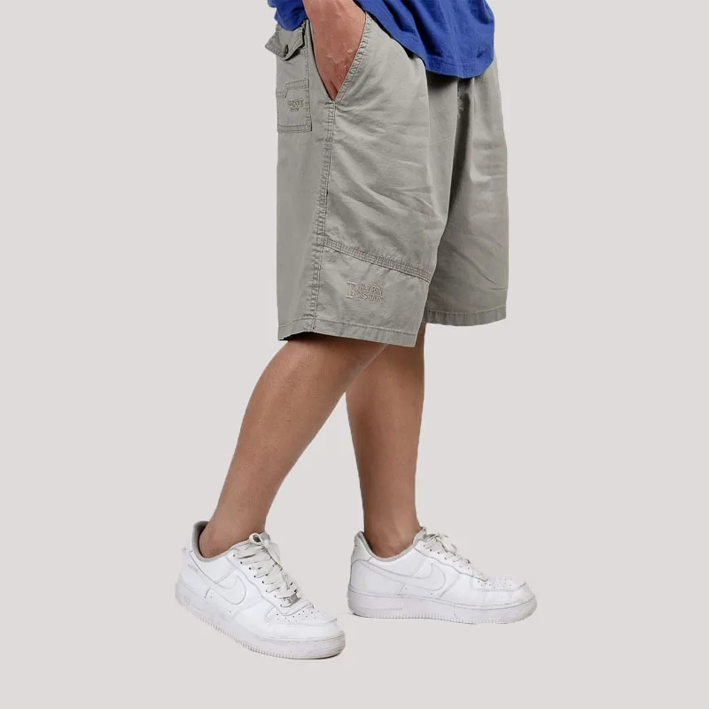 khaki 5XL 6XL мужские шорты летние тактические шорты милитари тактические грузовые рабочие шорты Свободные треккинговые шорты Большие размеры - Цвет: khaki