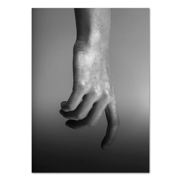 Romantic Couple Quotes Wall Art Human Hands Realistic Drawing