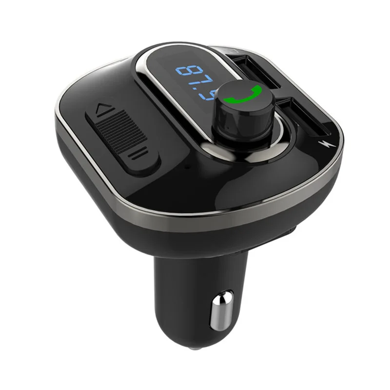 JaJaBor беспроводной fm-передатчик Авто Bluetooth Hands-free Carkit Aux аудио автомобильный музыкальный mp3-плеер 2.4A двойной зарядное устройство usb
