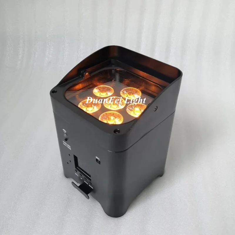 6 led battery par-6