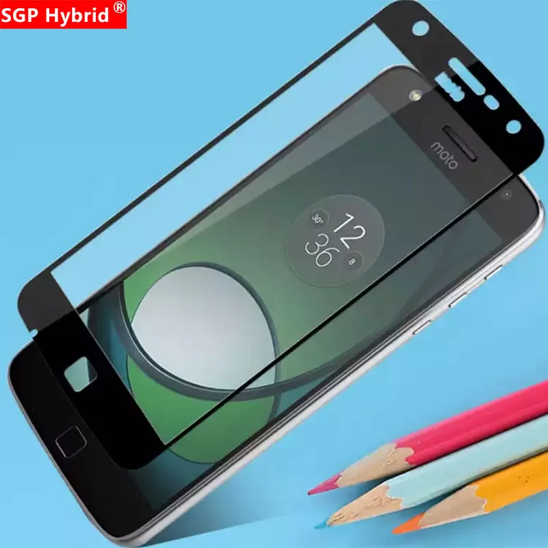 

Protective Glass For Moto Z2 Play Z3 C Plus Tempered Glas Screen Protector On For Motorola Z 2 3 Cplus Z2play Protect Film
