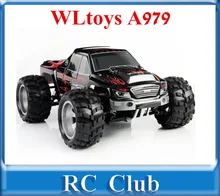 WLtoys A979 1:18 Escala RC Coche de Control Remoto Monster Truck 4WD RC Coche con Sistema de Choque 50 KM/H