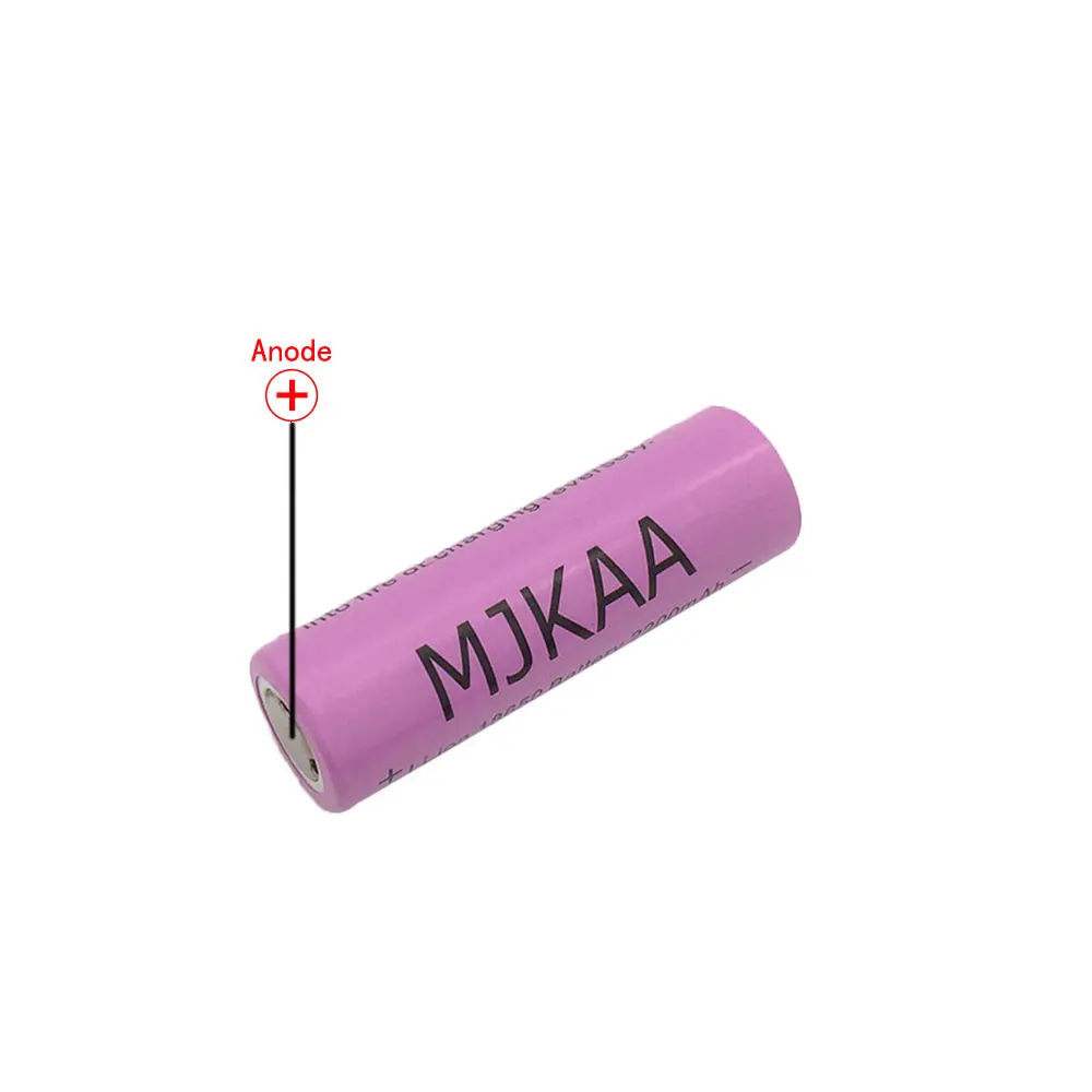12pcs/lot 18650 Rechargeable Batteries(Not AA battery) 3.7v 2200mAh Lithium Li-ion Battery for Power Bank 18650 3.7v 18650 batte