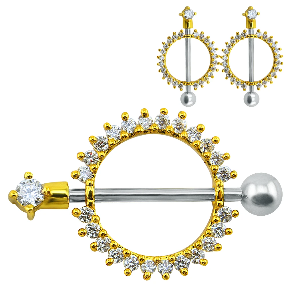 Sexy Women Crystal Nipple Ring Surgical Steel Nipple Piercing New Design Nipple Bar Rings Gem Sexy Women Crystal Nipple Ring Surgical Steel Nipple Piercing New Design Nipple Bar Rings Gem