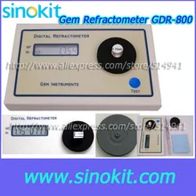 Профессиональный Диапазон испытаний RI от 1,30 до 2.99RI Цифровой рефрактометр-GDR-800