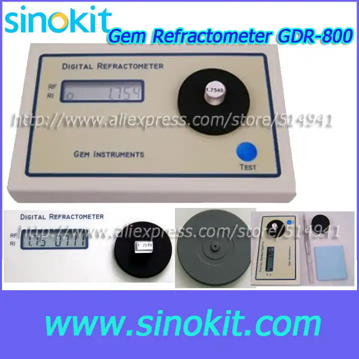 プロ Ri 試験範囲 1 30 に 2 99ri 宝石デジタル屈折計 Gdr 800 Digital Refractometer Refractometer Digitalgem Refractometer Aliexpress