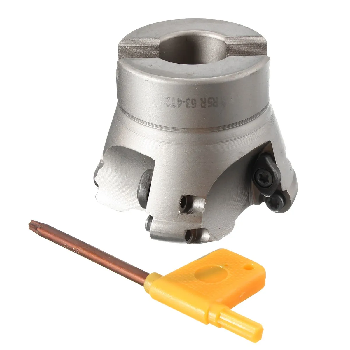 

New Arrival EMR 5R-63-22-4F indexable Face Milling Cutter 4 Flute End Mill + RPMT1003M0 Right Hand