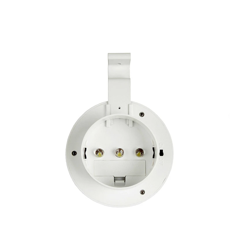 Lamparas lustre Солнечный 3LED светильник для раковины Открытый дождь светильник ing настенный светильник забор лампа черный белый