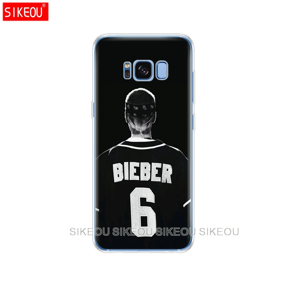silicone case for Samsung Galaxy S9 S8 S7 S6 edge S5 S4 S3 PLUS phone cover Fashion JUSTIN BIEBER Super Star