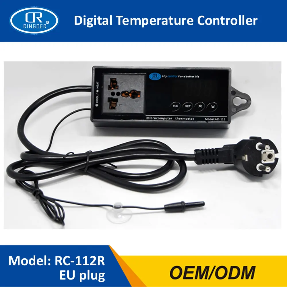 RC-112R DIGITAL TEMPERATURE THERMOSTAT 3