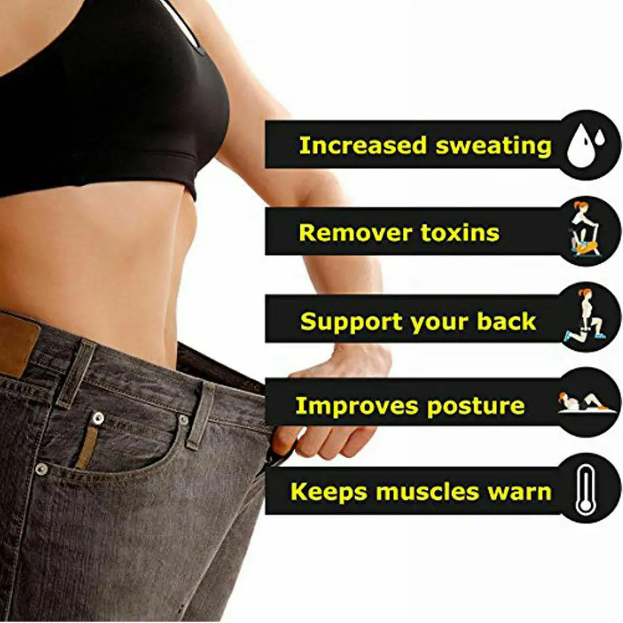 

Hot Sale Womens Waist Trainer Gym Workout Slimming Adjustable Slimming Sweat Fat Burning Girdle Body Building Shaper