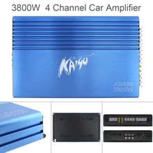 3800W Car Amplifier Class AB Digital 4 Channel Blue 12V Aluminum Alloy High Power Car Stereo Audio Amplifier Amp for Car Home 3800W Car Amplifier Class AB Digital 4 Channel Blue 12V Aluminum Alloy High Power Car Stereo Audio Amplifier Amp for Car Home
