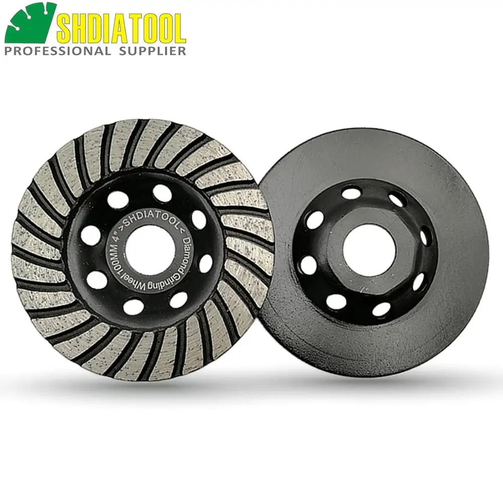2pcs Dia 100MM/4" Diamond Single Row Concrete Grinding Cup Wheel Sanding Wheel 2pcs Dia 100MM/4" Diamond Single Row Concrete Grinding Cup Wheel Sanding Wheel