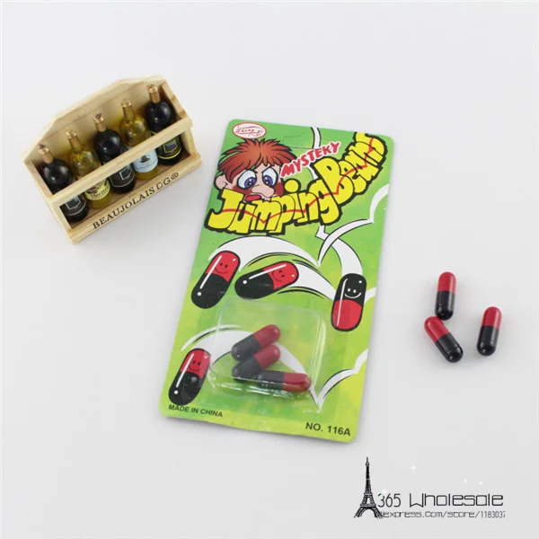 Jumping Beans Dancing Pills Practical Jokes Toys - 4