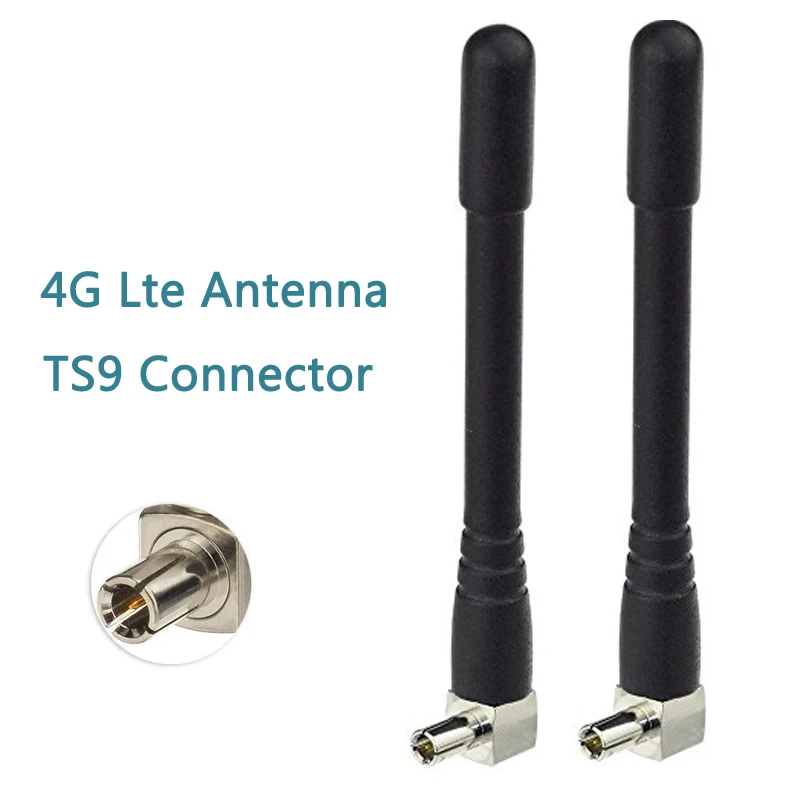 LEORY 2 шт. 3G/4G антенны с TS9/CRC9 разъем 1920-2670 МГц антенна для Huawei модем E156 E160 E160E AC2736 AC2726 - Цвет: TS9