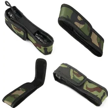 

Waterproof Protector For Flashlight Torch Lamp Oilproof 16cm Camouflage Holster Fabric Holder Case Belt Pouch