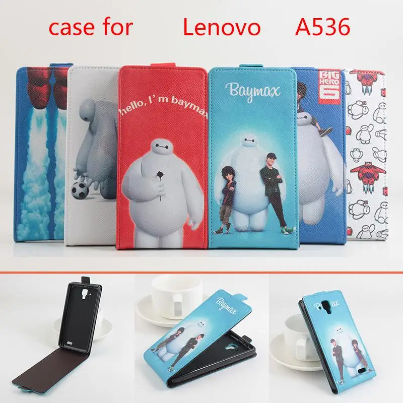 Новая мода мультфильм серии поддерживает Флип кожаный чехол для Lenovo