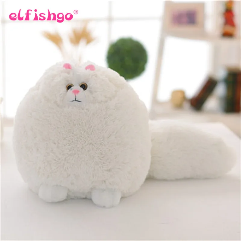 Fun Plush Fluffy Cats Persian Cat Toys Pillow Soft Stuffed Animal