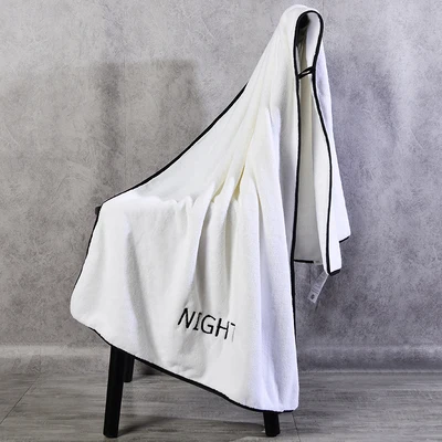 Free shipping Embroidery Bath Towel Bathroom Pink 70*140cm Beach Towel Quick Dry for home Hotel wedding Gift towels for adults
