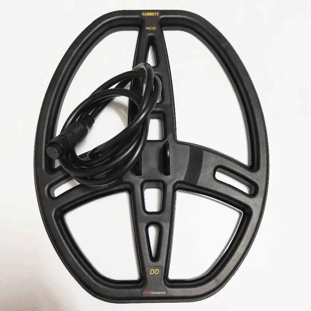 Goedkoop Professionele Underground Metal Detector Coil Voor MD6350 11X15   MT705 18.75 Khz Waterdicht Coil Ace 400i Garret Coil